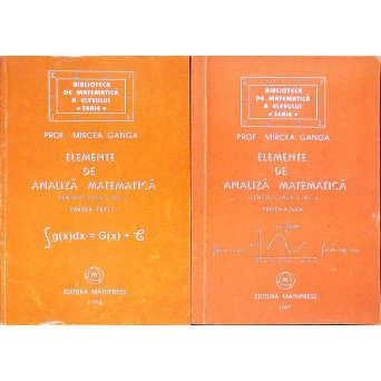 ELEMENTE DE ANALIZA MATEMATICA, CLASA A XII-A VOL.1-2