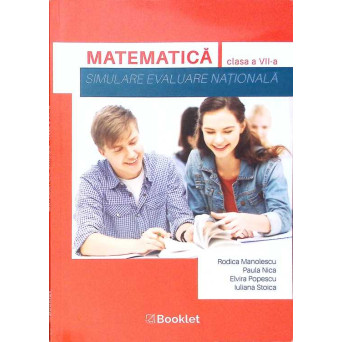 MATEMATICA SIMULARE EVALUARE NATIONALA, CLASA A VII-A