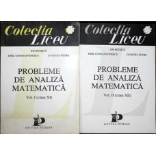 PROBLEME DE ANALIZA MATEMATICA VOL.1-2 CLASA XI-XII