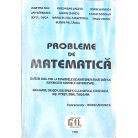PROBLEME DE MATEMATICA DATE IN 1994 LA EXAMENELE DE ADMITERE IN INVATAMANTUL SUPERIOR IN CENTRELE UNIVERSITARE