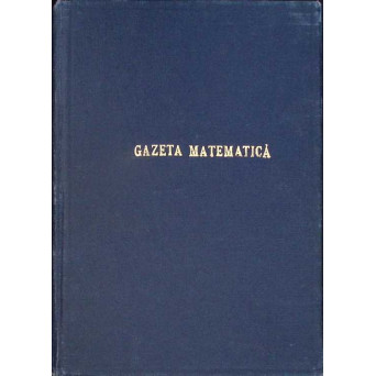 REVISTA GAZETA MATEMATICA 1976, NR.1-12 (12 REVISTE COLEGATE)