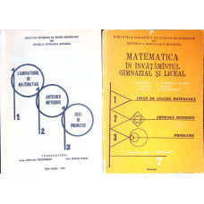 MATEMATICA IN INVATAMANTUL GIMNAZIAL SI LICEAL VOL.1-2