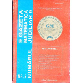 GAZETA MATEMATICA JUBILAR NR.9 / 1995