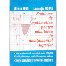 PROBLEME DE MATEMATICA PENTRU ADMITEREA IN INVATAMANTUL SUPERIOR