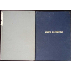 REVISTA GAZETA MATEMATICA IANUARIE-DECEMBRIE 1975 (12 REVISTE COLEGATE)