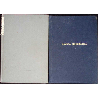 REVISTA GAZETA MATEMATICA IANUARIE-DECEMBRIE 1975 (12 REVISTE COLEGATE)