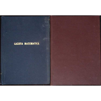 REVISTA GAZETA MATEMATICA IANUARIE-DECEMBRIE 1979 (12 REVISTE COLEGATE)