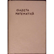 GAZETA MATEMATICA SI FIZICA IULIE-DECEMBRIE 1960 (6 REVISTE COLEGATE)