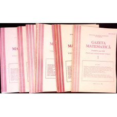 GAZETA MATEMATICA NR.1-8, 10-12 ANUL 1995 (11 REVISTE)