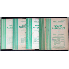 REVISTA GAZETA MATEMATICA ANUL 1979, NR.2-3, 7, 10-11 (5 REVISTE)