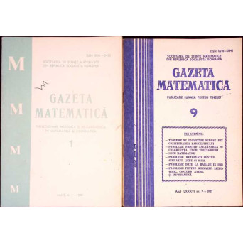 REVISTA GAZETA MATEMATICA 1981 NR.1, 9
