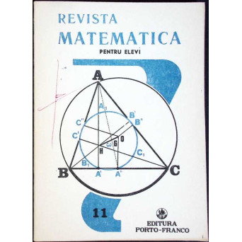 REVISTA MATEMATICA PENTRU ELEVI NR.11/1992