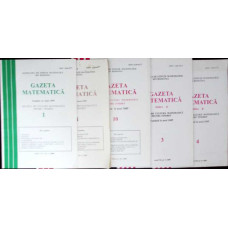 LOT 5 REVISTE GAZETA MATEMATICA 2000-2006 (5 REVISTE)