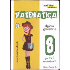 MATEMATICA ALGEBRA, GEOMETRIE: CLASA A VIII-A, PARTEA 1