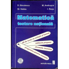 MATEMATICA TESTARE NATIONALA 2005