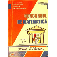 CONCURSUL DE MATEMATICA CLASELE I-IV FLORICA T. CAMPAN. EDITIA A XVI-A, IASI 2017