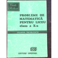 PROBLEME DE MATEMATICA PENTRU LICEU - CLASA A X-A