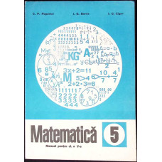 MATEMATICA, MANUAL PENTRU CLASA A V-A