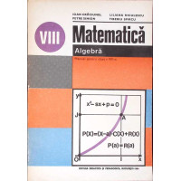 MATEMATICA, ALGEBRA, MANUAL PENTRU CLASA A VIII-A
