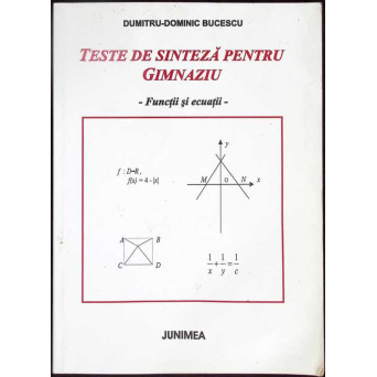 TESTE DE SINTEZA PENTRU GIMNAZIU - FUNCTII SI ECUATII