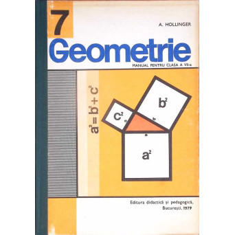 GEOMETRIE, MANUAL PENTRU CLASA A VII-A