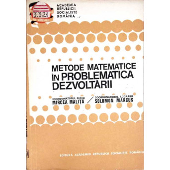 METODE MATEMATICE IN PROBLEMATICA DEZVOLTARII