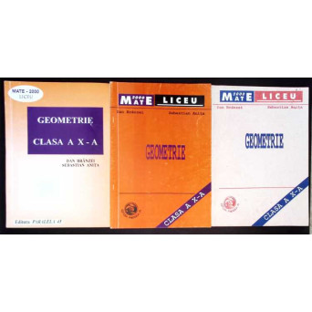 GEOMETRIE - CLASA A X-A (PARTEA 1-3)