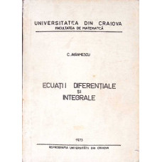 ECUATII DIFERENTIALE SI INTEGRALE 