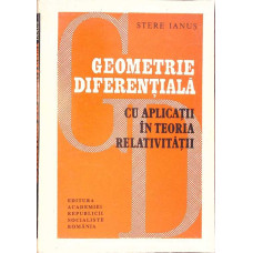 GEOMETRIE DIFERENTIALA CU APLICATII IN TEORIA RELATIVITATII