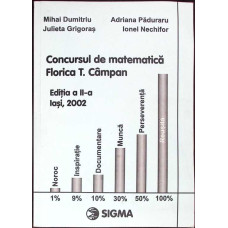CONCURSUL DE MATEMATICA FLORICA T. CAMPAN - EDITIA A II-A IASI 2002