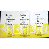 REVISTA DE MATEMATICA DIN TIMISOARA NR.1-3/ 2012