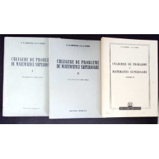 CULEGERE DE PROBLEME DE MATEMATICI SUPERIOARE VOL.1-3