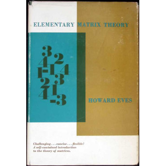 ELEMENTARY MATRIX THEORY