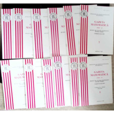 GAZETA MATEMATICA 2006 SERIA B NR.1-12 (12 REVISTE)