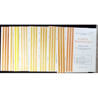 GAZETA MATEMATICA 2002 NR.1-12 (10 REVISTE)