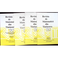 REVISTA DE MATEMATICA DIN TIMISOARA NR.1-4/2008