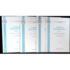 GAZETA MATEMATICA 2008, SERIA A NR.1-4