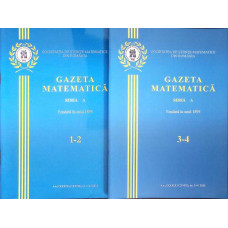 GAZETA MATEMATICA 2021 SERIA A, NR.1-4 GAZETA MATEMATICA 2021 SERIA A, NR.1-4