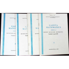 GAZETA MATEMATICA 2001, SERIA A NR.1-4