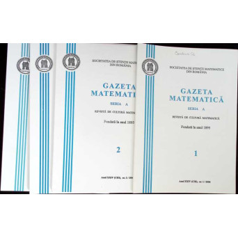 GAZETA MATEMATICA 2006, SERIA A NR.1-4