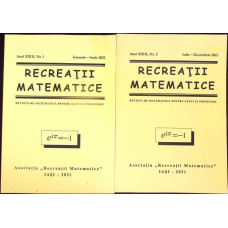 RECREATII MATEMATICE 2021 NR.1-2 IANUARIE-DECEMBRIE
