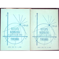 REVISTA MATEMATICA A ELEVILOR DIN TIMISOARA NR.1-2/ 1982