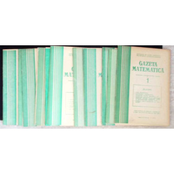 GAZETA MATEMATICA 1979 NR.1-12 (12 REVISTE)