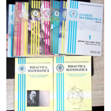 GAZETA MATEMATICA 2020 SERIA B + DIDACTICA MATEMATICA NR.1-12 (12 REVISTE)