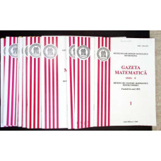 GAZETA MATEMATICA 2008 SERIA B, NR.1-12 (10 REVISTE)
