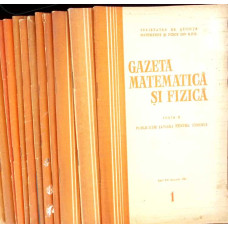 GAZETA MATEMATICA 1961 SERIA B, NR.1-12 (12 REVISTE) GAZETA MATEMATICA 1961 SERIA B, NR.1-12 (12 REVISTE)