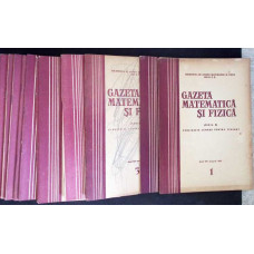GAZETA MATEMATICA SI FIZICA 1963, SERIA B NR.1-12 (12 REVISTE) GAZETA MATEMATICA SI FIZICA 1963, SERIA B NR.1-12 (12 REVISTE)