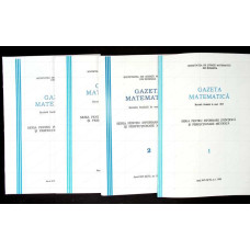 GAZETA MATEMATICA 1998 NR.1-4 GAZETA MATEMATICA 1998 NR.1-4