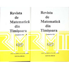REVISTA DE MATEMATICA DIN TIMISOARA NR.1-2/ 2006
