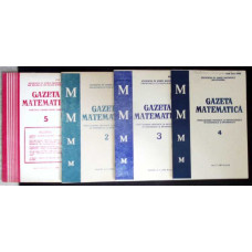 GAZETA MATEMATICA ANII '80 (4 REVISTE)